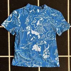 Nooworks Dog Turtleneck Top